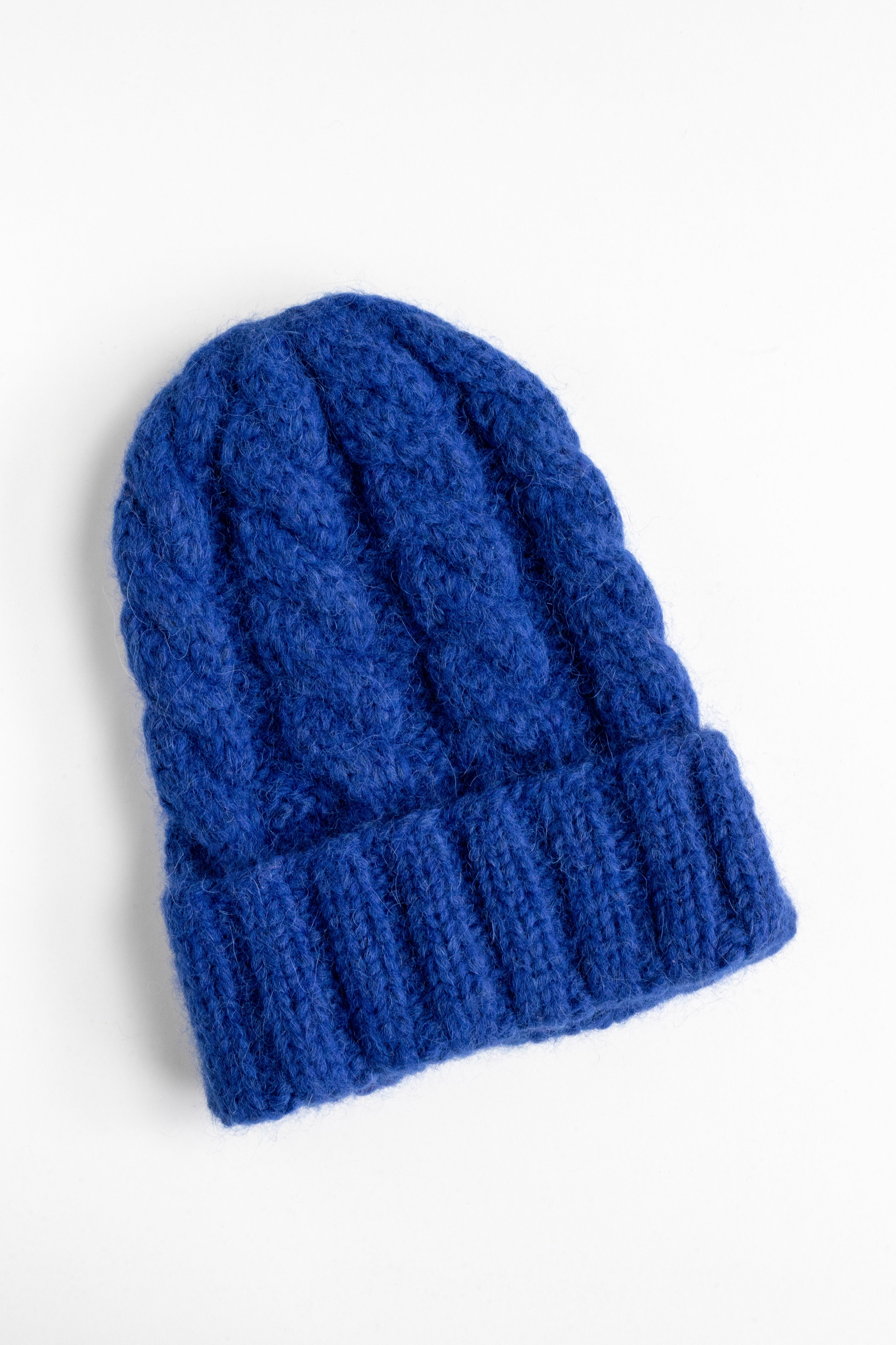 Livia Beanie, Blue Indigo