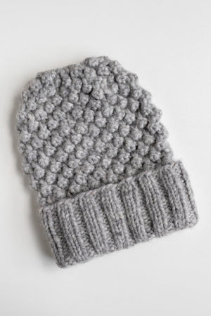 Candelaria Beanie, Light Gray