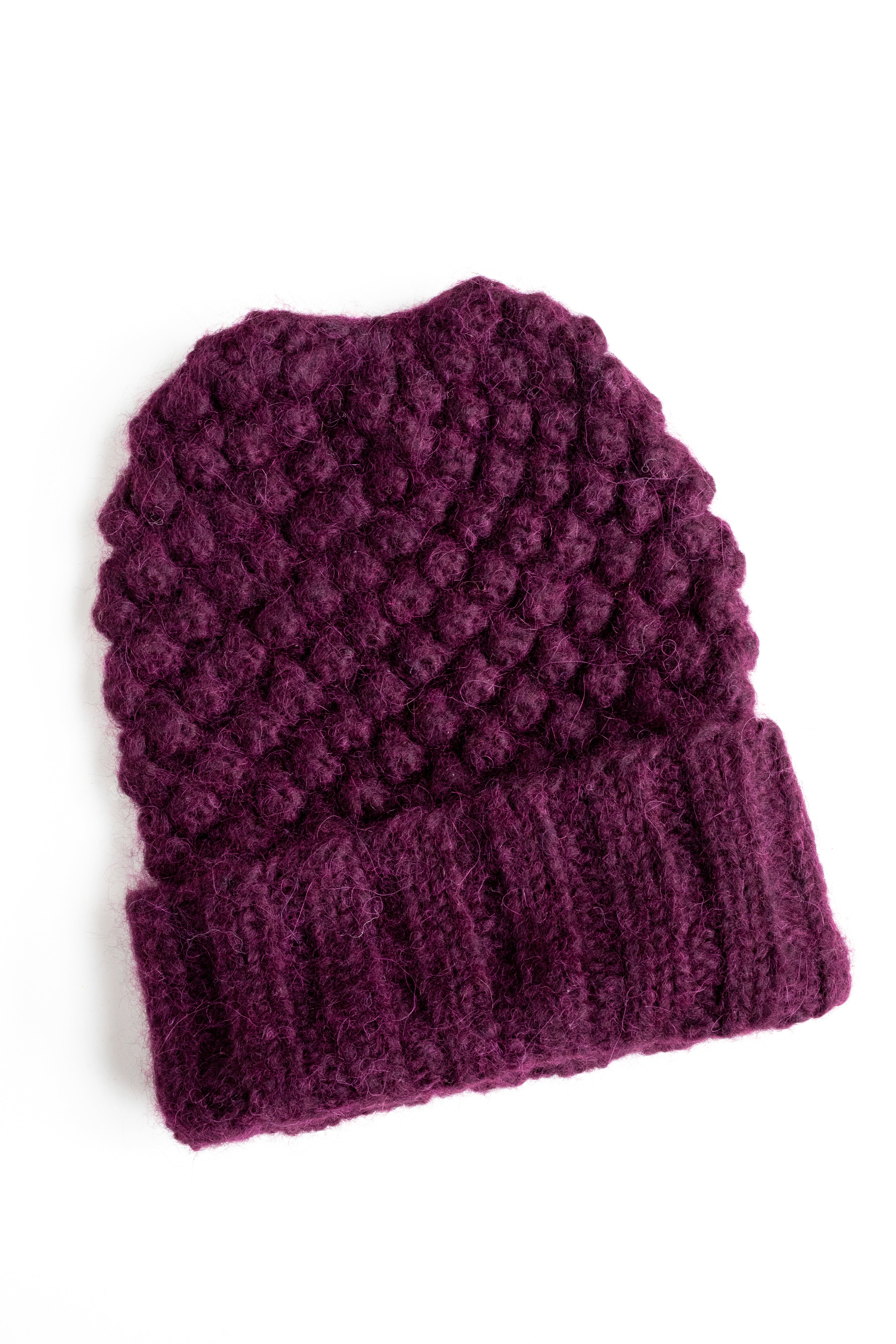 Candelaria Beanie, Purple