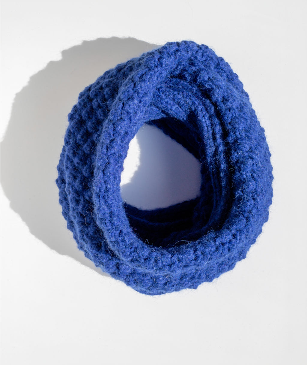 Candelaria Scarf, Blue Indigo