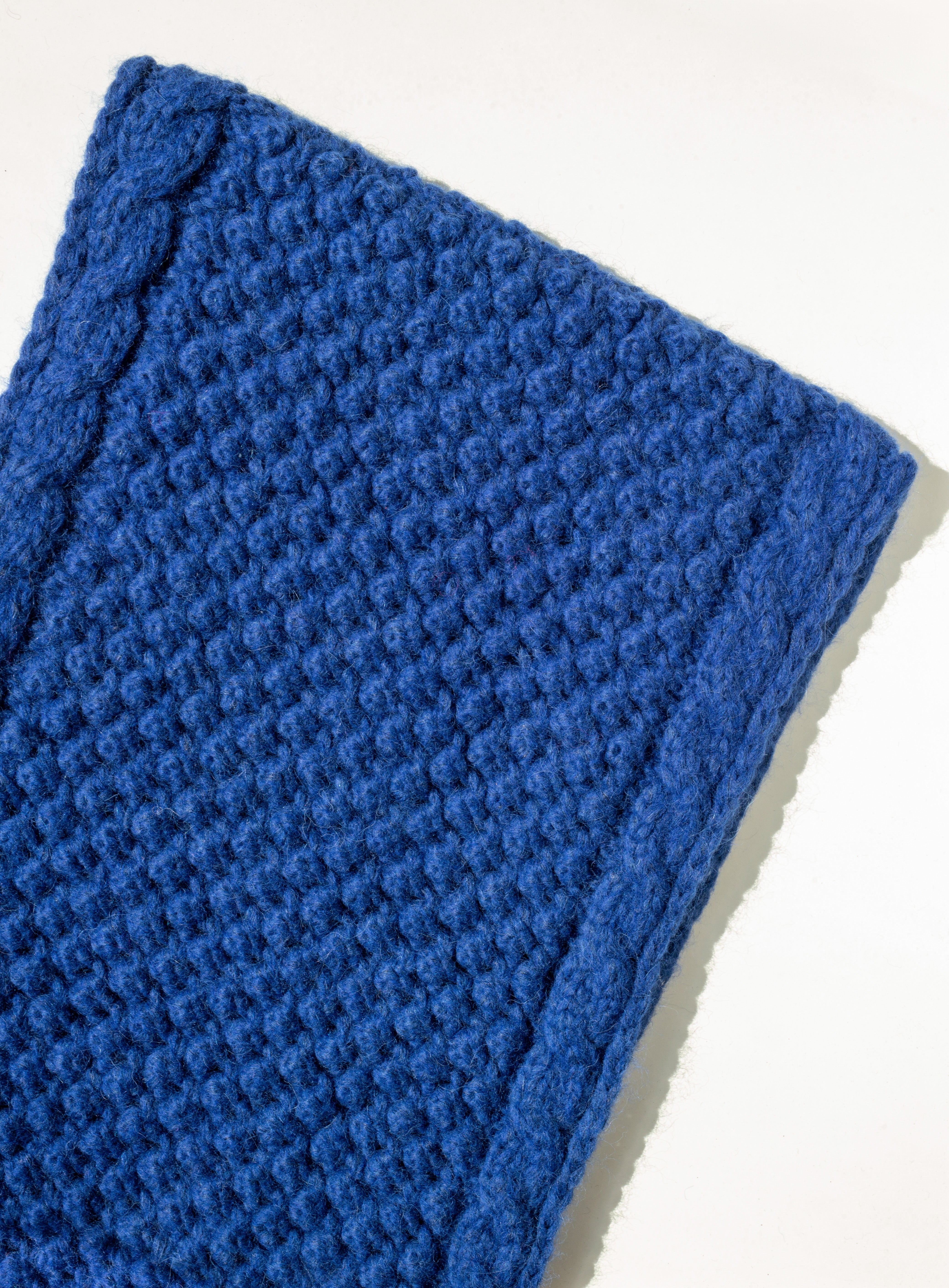 Candelaria Scarf, Blue Indigo