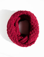 Candelaria Scarf, Burgundy