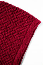 Candelaria Scarf, Burgundy