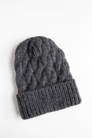 Ella Beanie, Dark Gray