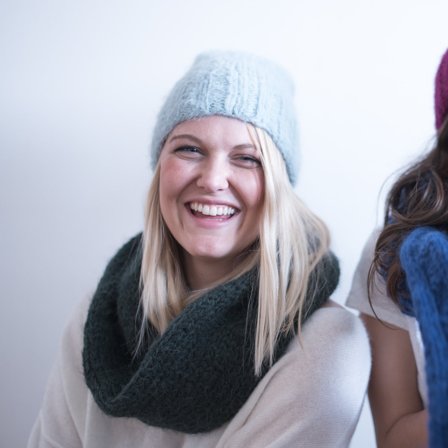 Martha Beanie, Sky Blue