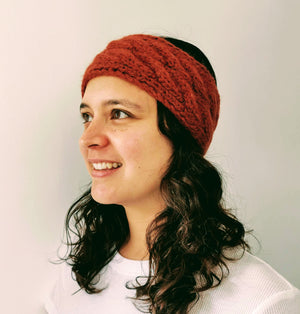 Rita Headband, Redish Orange