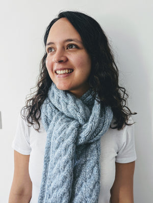 Rita Scarf, Sky Blue