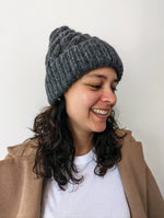 Ella Beanie, Dark Gray